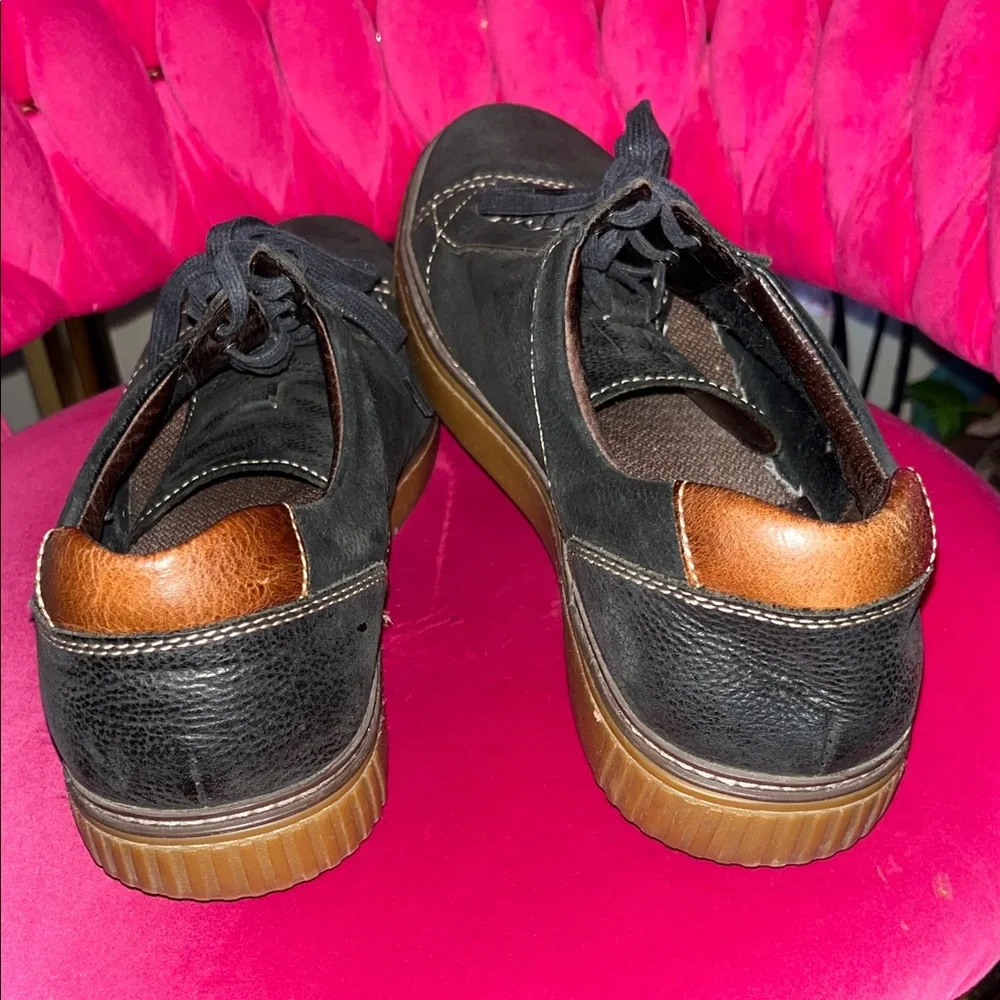 Johnston & Murphy Black Suede Sneakers